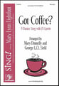 Got Coffee? Two-Part choral sheet music cover